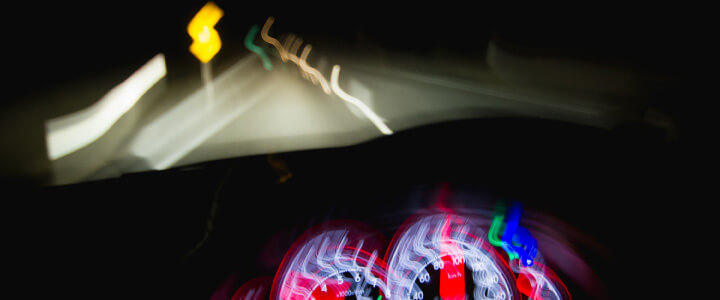 Dangerous driving at night while intoxicated